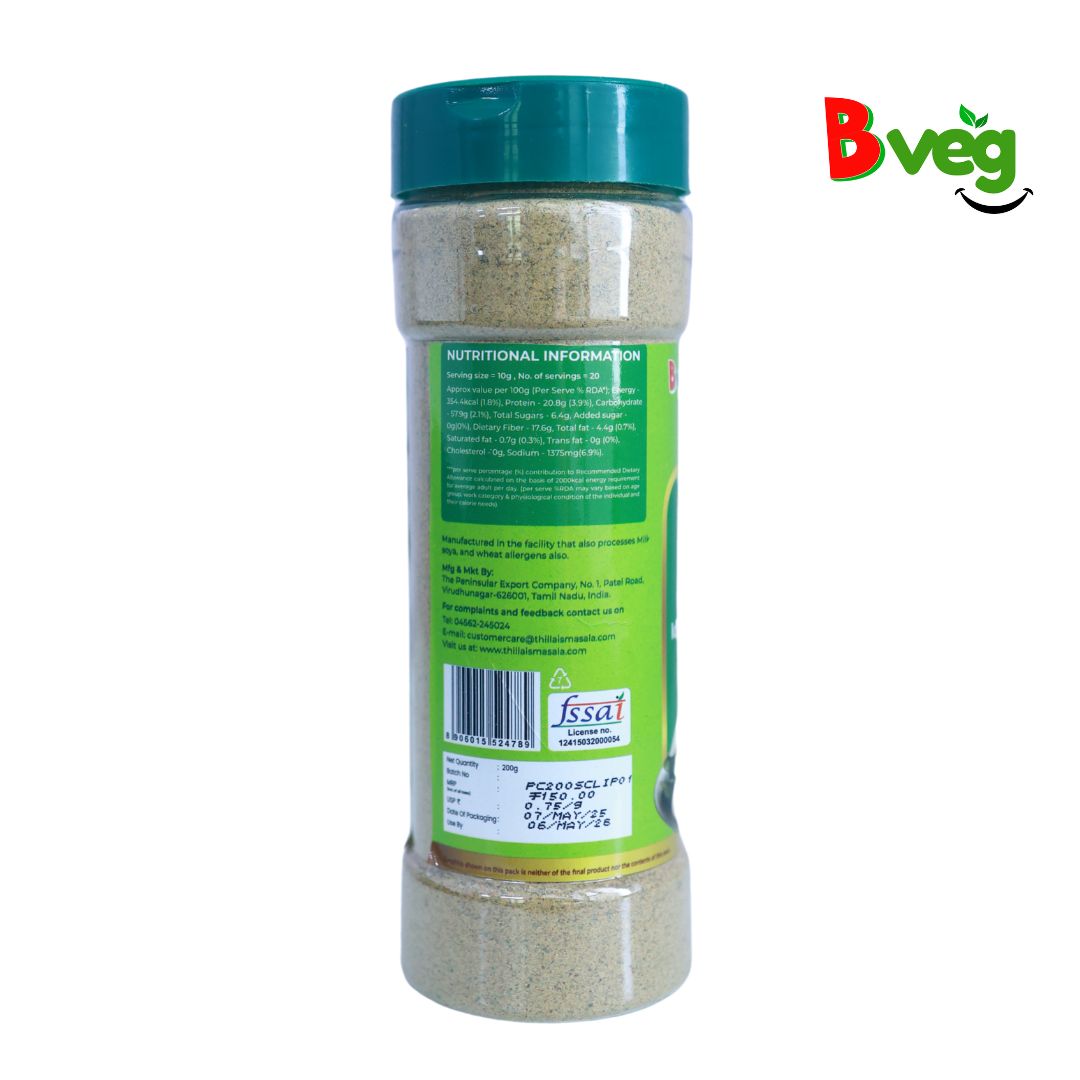 Smooth Curry Leaf - Idli Chutney powder