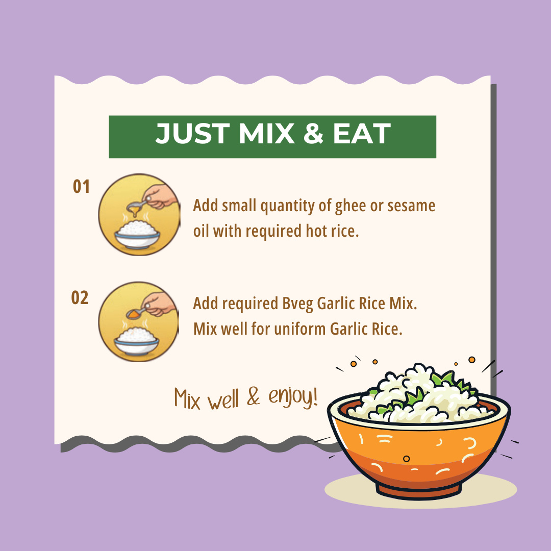 Insta Eatz Garlic Rice Mix – 200g