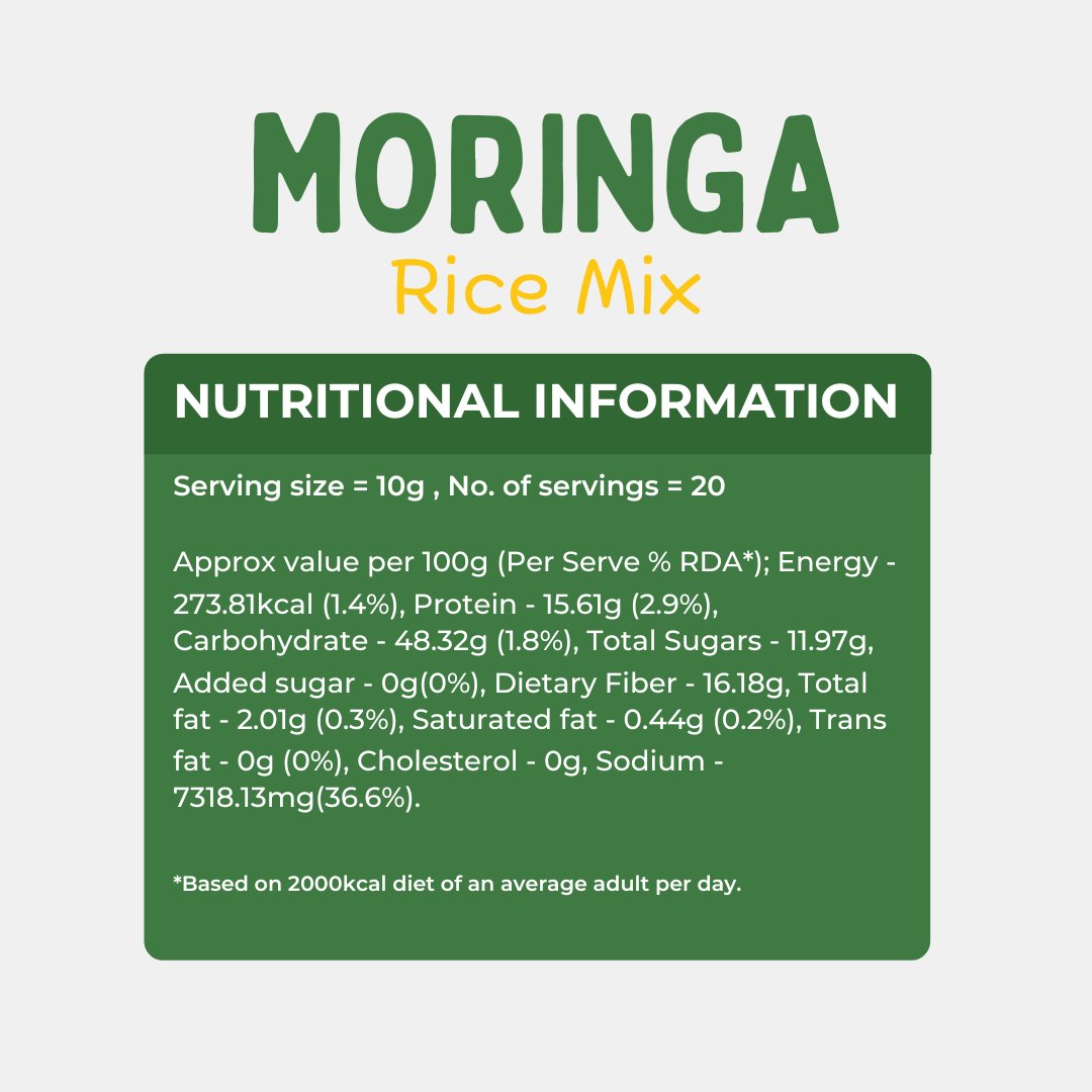 Insta Eatz Combo Pack – Dal, Moringa & Garlic (3 x 200g)