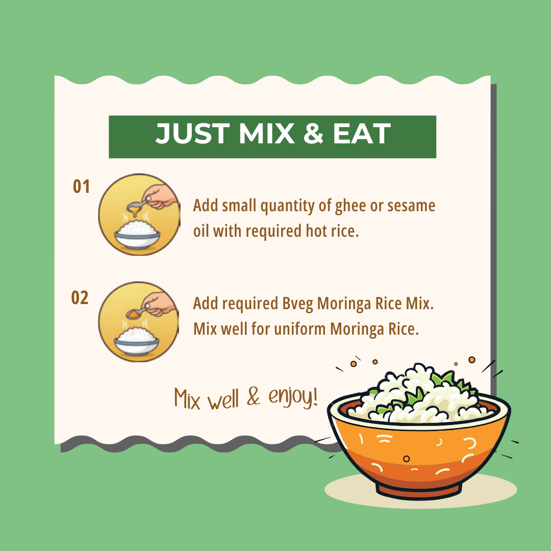 Insta Eatz Moringa Rice Mix – 200g