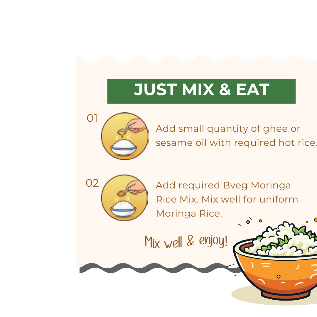 Insta Eatz Moringa Rice Mix – 200g