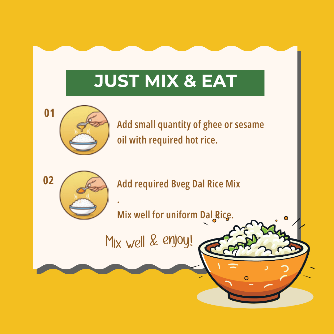 Insta Eatz Dal Rice Mix – 200g