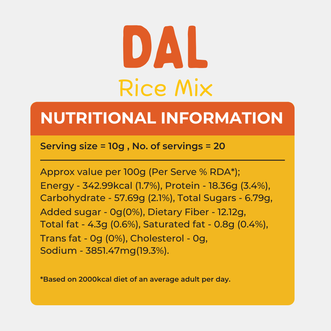 Insta Eatz Combo Pack – Dal, Moringa & Garlic (3 x 200g)